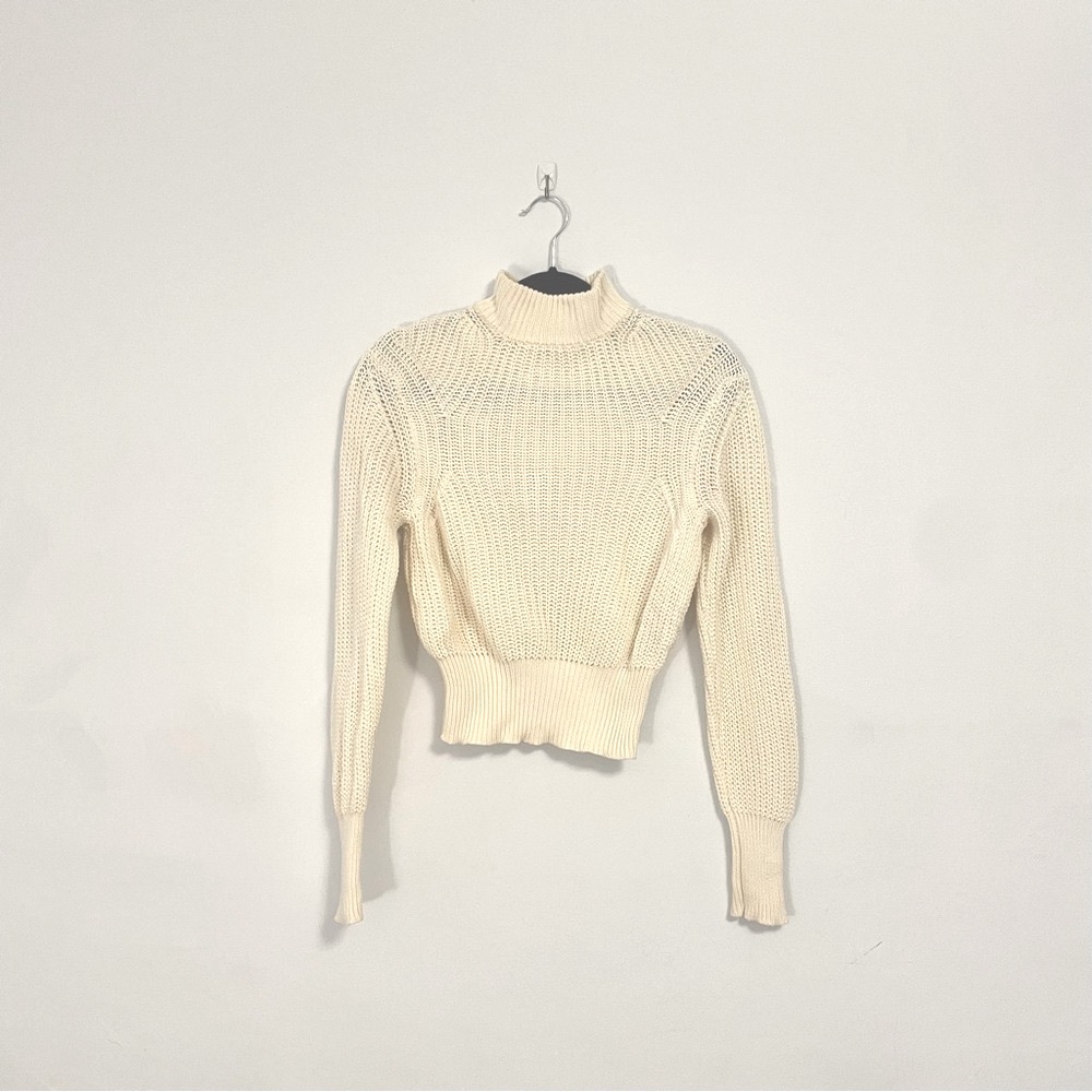 American Apparel Knit Cream Sweater